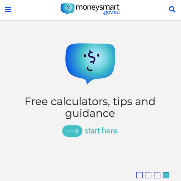 Screenshot of Moneysmart