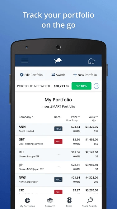 Screenshot of Moneysmart