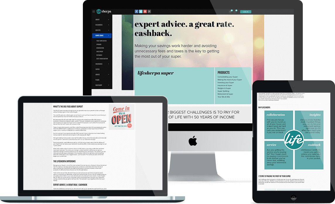 Screenshot of Moneysmart