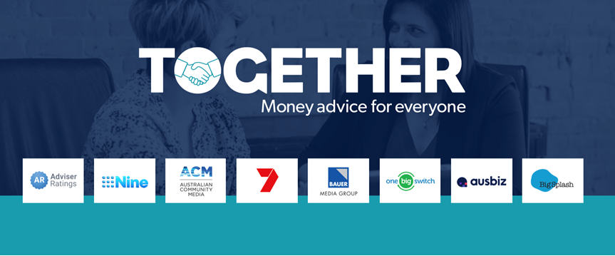 Together Australia Campaign with Media Partners